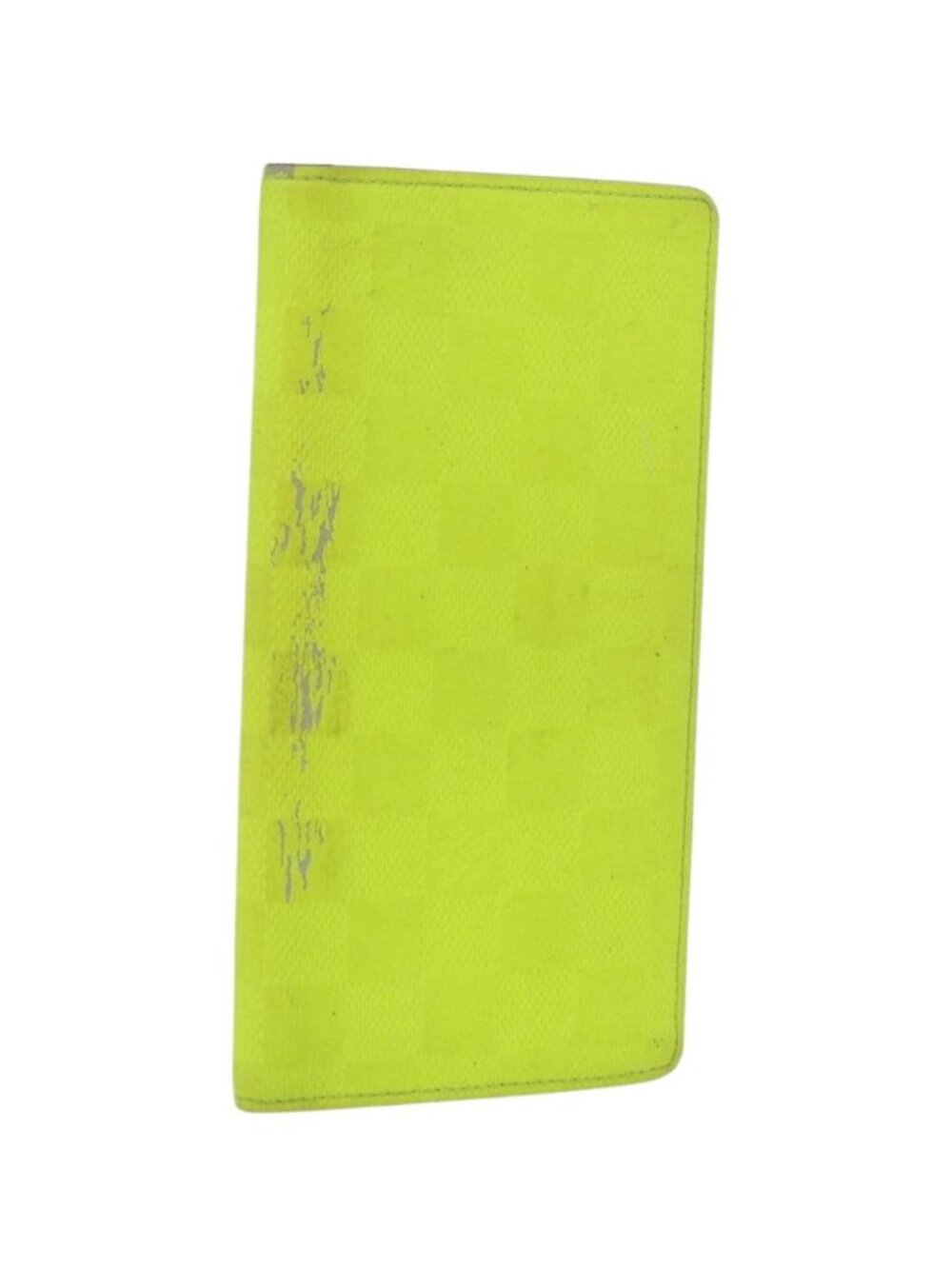 LOUIS VUITTON Damier Infini Brazza Portefeuille Wallet Green N62230